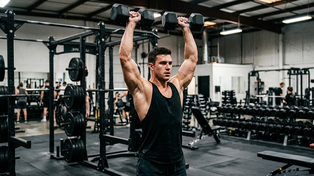 Dumbbell Shoulder Workout: Build Boulder Shoulders